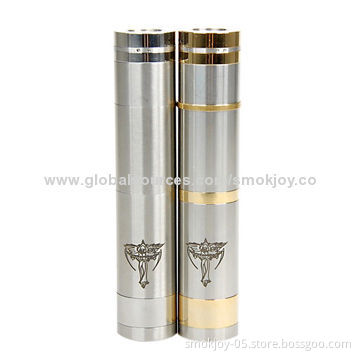 Smokjoy Stainless and Copper Nemesis Clone E Cig/Nemesis Mechanical Mods with Switch Button